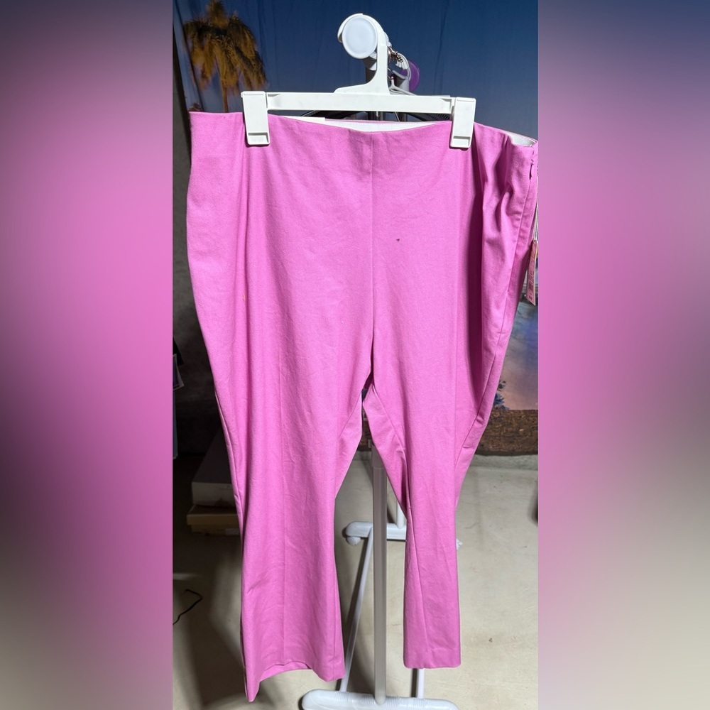 Pink Kick Flare Pants